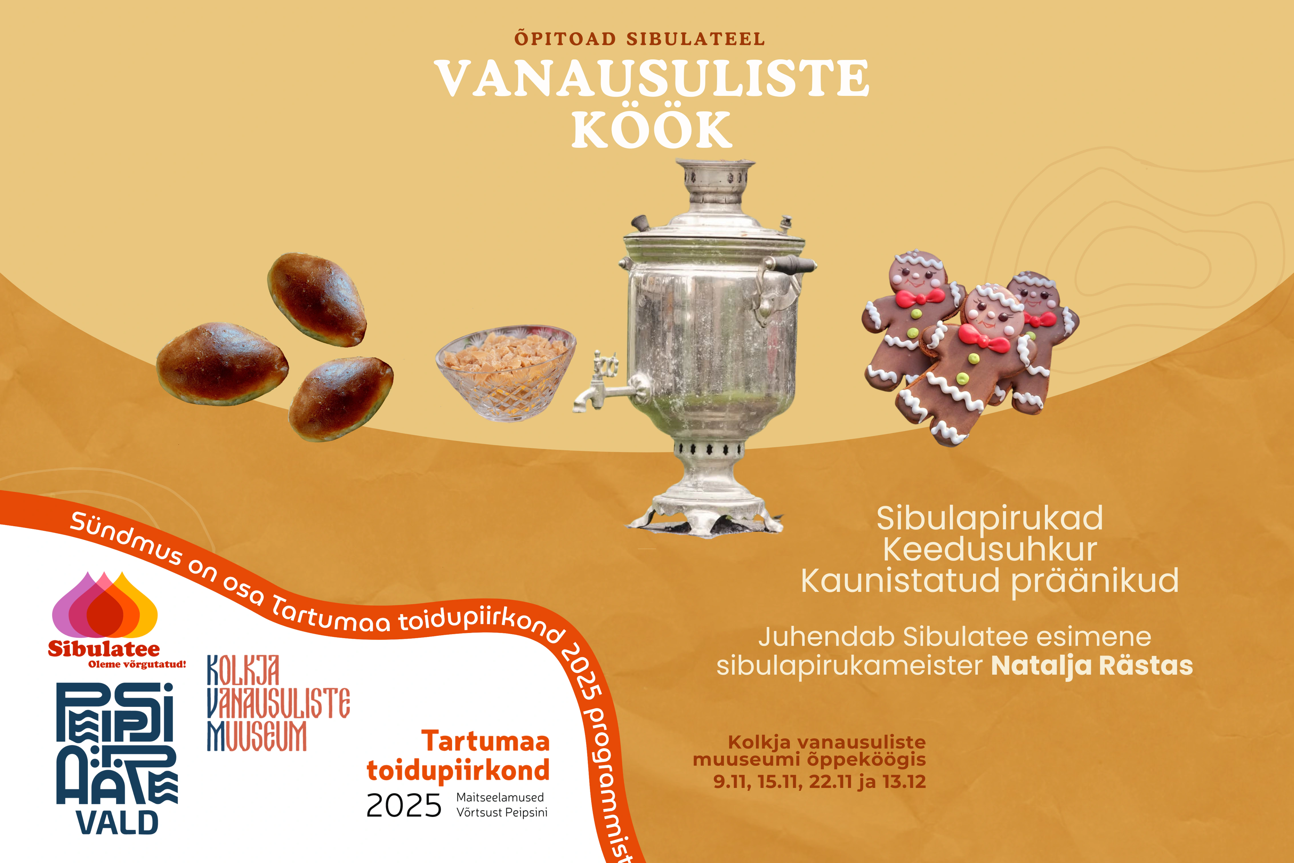 Vanausuliste köök. Õpitoad Kolkjas 22.11.2025